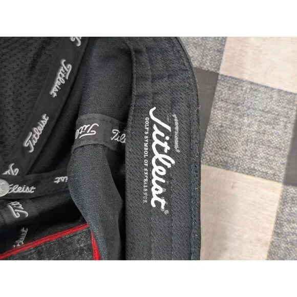 Titleist PRO V1 FootJoy Hat Black One Size Fits All - Picture 8 of 10